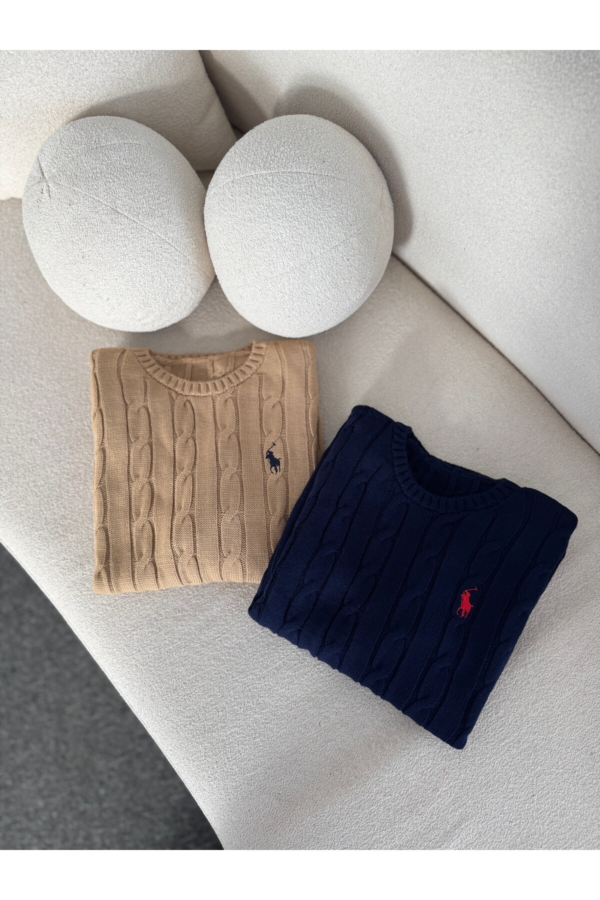 Kadın Kahverengi Marka Model Saç Örgülü Triko Kazak