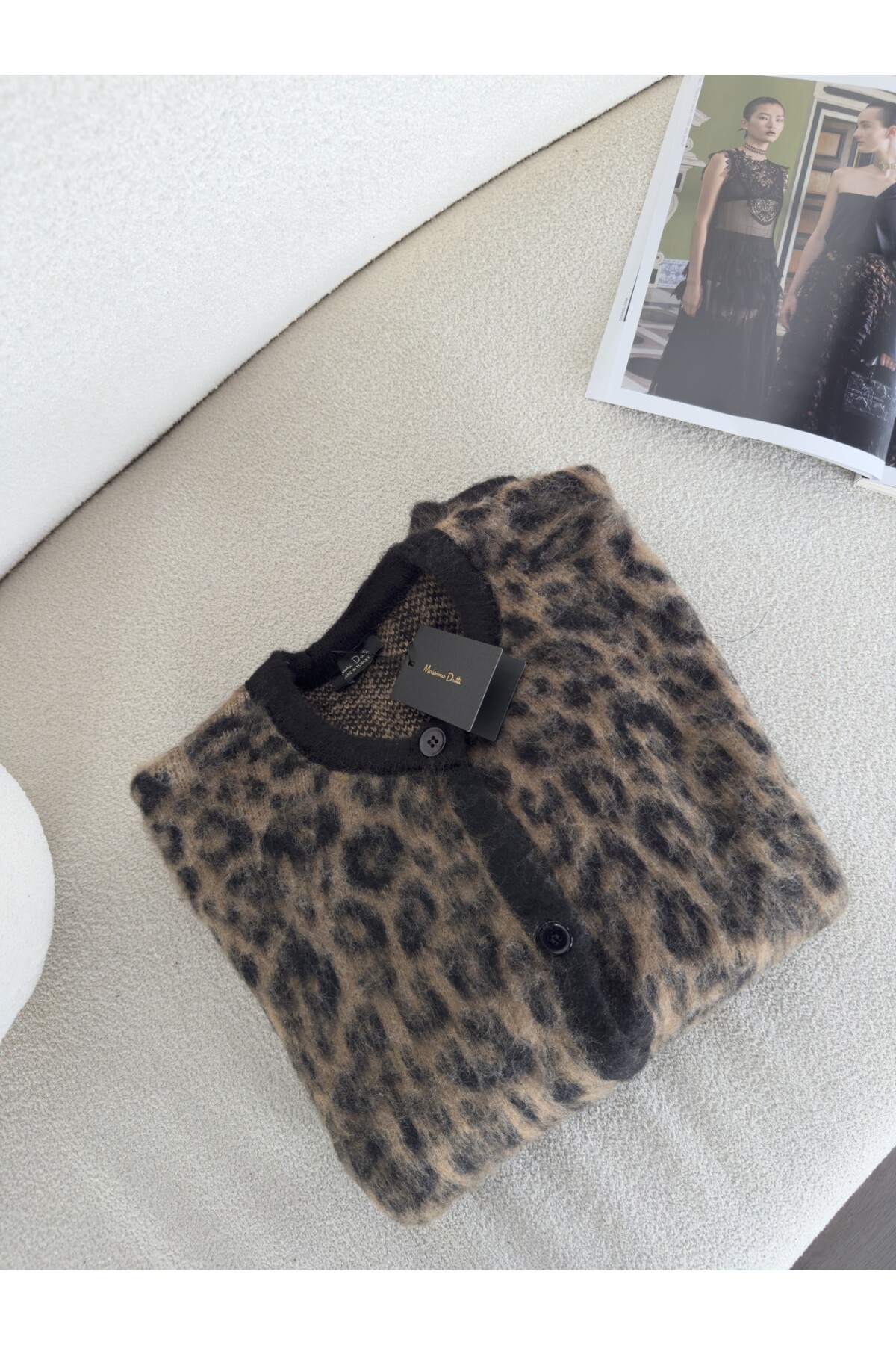 Kadın Orjinal Marka Leopar Desen Hırka