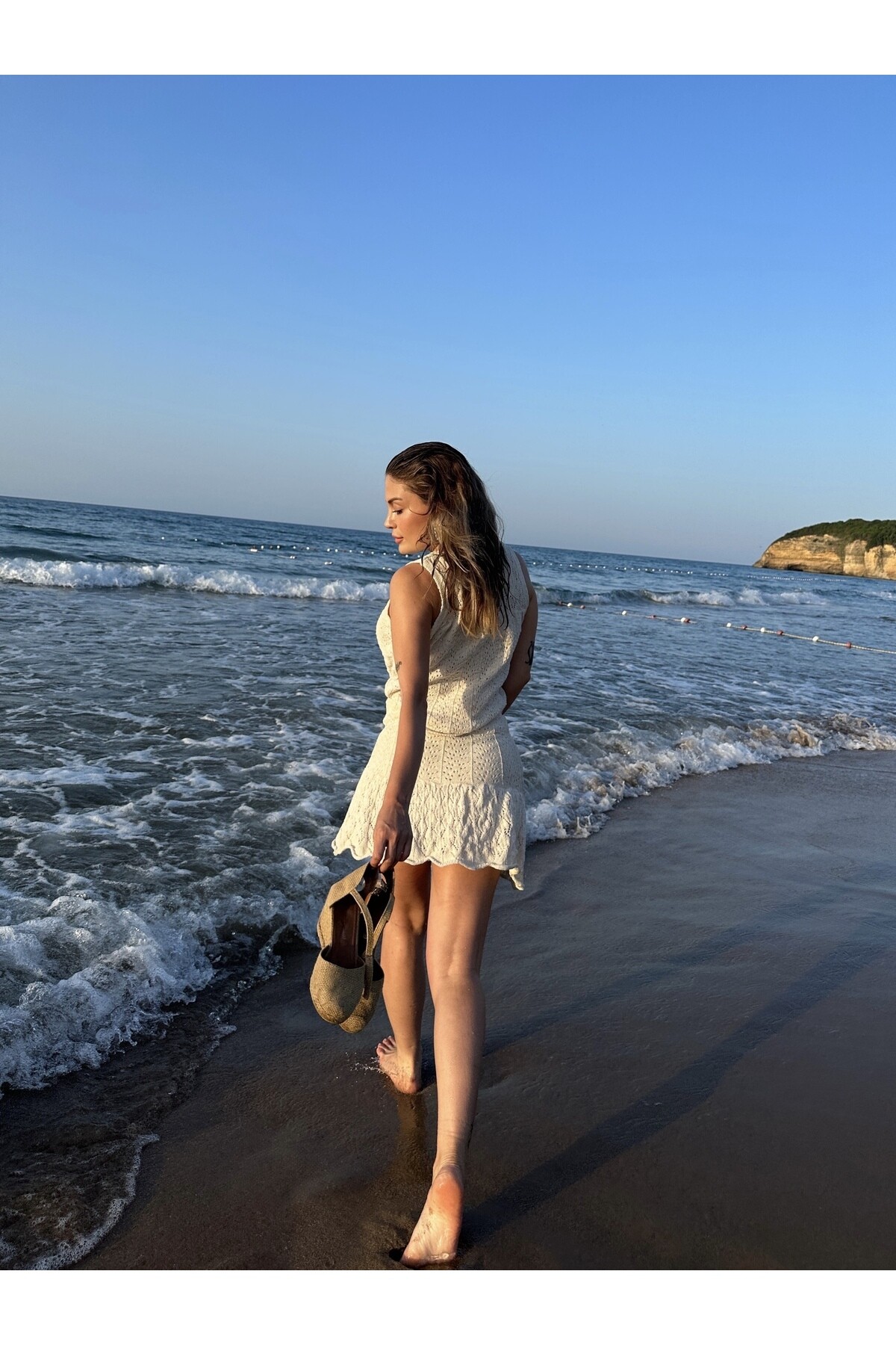 Kadın Taş Rengi Zara Model Takım