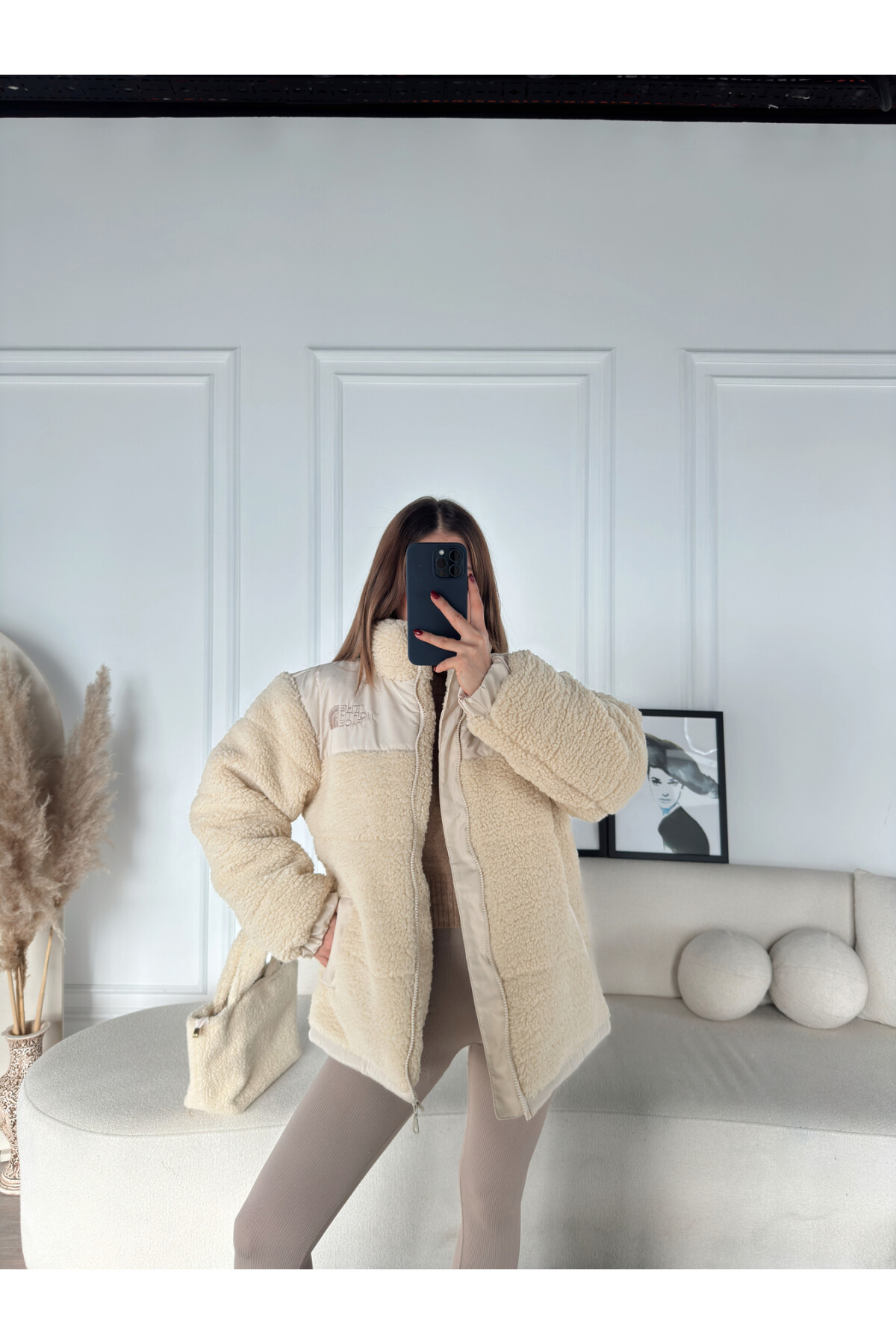 Orjinal Marka Astarlı Peluş Mont