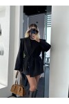 Tasarım Bağlamalı Blazer Ceket